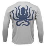 DFW, TX Freshwater Born Kraken Men's Long Sleeve UPF 50+ Dry-Fit Shirt