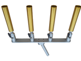 Quad Tube Rod Holder Options