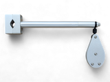 Single Planer Pulley with Clamps
