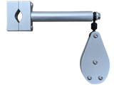 Single Planer Pulley with Clamps