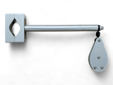 Single Planer Pulley with Clamps