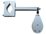 Single Planer Pulley with Clamps