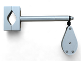 Single Planer Pulley with Clamps