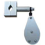Single Planer Pulley with Clamps