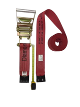 DiamondWeave™ 2" x 27 Ft Ratchet Strap w/ Flat Hooks  | R27FDW