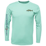 Clean Redfish Long Sleeve UPF 50+ Dry-Fit Shirt