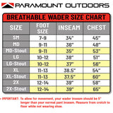 DEEP EDDY Zippered Breathable Wader