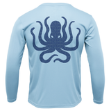 Catalina Island, CA Kraken Girl's Long Sleeve UPF 50+ Dry-Fit Shirt