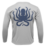 Cabbage Key, FL Kraken Long Sleeve UPF 50+ Dry-Fit Shirt