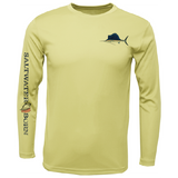 Sailfish on Chest Long Sleeve UPF 50+ Dry-Fit Shirt