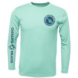 Catalina Island, CA Kraken Girl's Long Sleeve UPF 50+ Dry-Fit Shirt