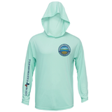 DFW State of Texas Freshwater Born Men's Long Sleeve UPF 50+ Dry-Fit Hoodie