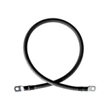 4/0 Gauge (AWG) Black and Red Pure Copper Battery Cable Wire with Lug Connector Ring Terminals