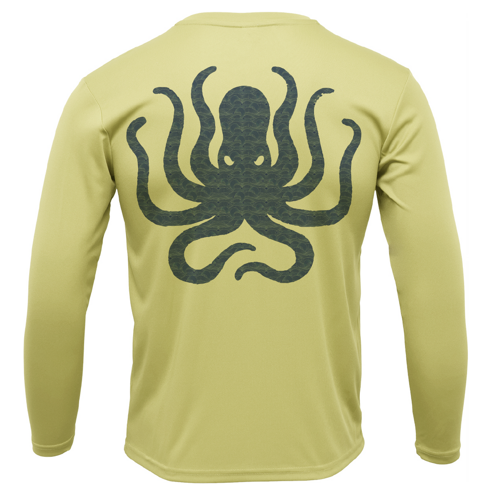 Cabbage Key, FL Kraken Long Sleeve UPF 50+ Dry-Fit Shirt