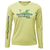 Dunedin, FL "Saltwater Hair Don't Care" Long Sleeve UPF 50+ Dry-Fit Shirt