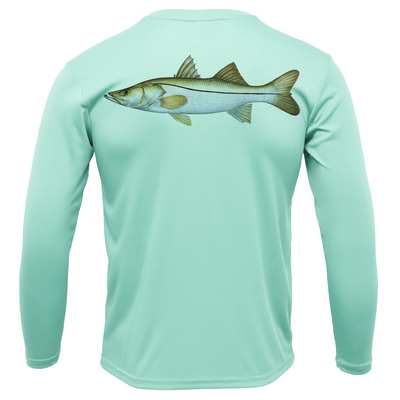 Tampa, FL Snook Long Sleeve UPF 50+ Dry-Fit Shirt