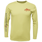Clean Snapper Long Sleeve UPF 50+ Dry-Fit Shirt