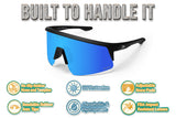 Surge Youth - Matte Black - Electric Blue