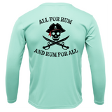 Saltwater Born "All for Rum and Rum for All" Long Sleeve UPF 50+ Dry-Fit Shirt