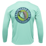 Corpus Christi, TX Flag Long Sleeve UPF 50+ Dry-Fit Shirt