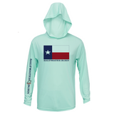 Texas Flag Boys Long Sleeve UPF 50+ Dry-Fit Hoody