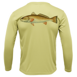 Texas Redfish Long Sleeve UPF 50+ Dry-Fit Shirt