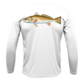 Texas Redfish Long Sleeve UPF 50+ Dry-Fit Shirt