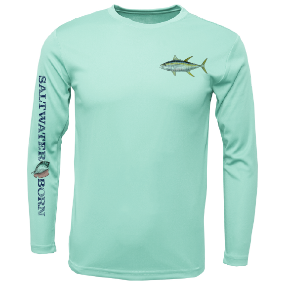 Clean Tuna Long Sleeve UPF 50+ Dry-Fit Shirt