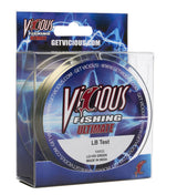 Vicious Ultimate Lo-Vis Green Mono - 6 Lb Test