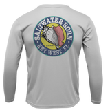 Sailfish on Chest Long Sleeve UPF 50+ Dry-Fit Shirt