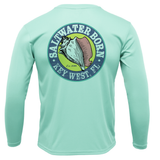 Sailfish on Chest Long Sleeve UPF 50+ Dry-Fit Shirt