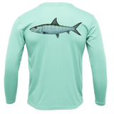 USA Bonefish Long Sleeve UPF 50+ Dry-Fit Shirt