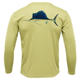 USA Sailfish Long Sleeve UPF 50+ Dry-Fit Shirt