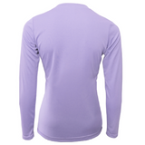 "Life Is Better At The Beach" Turtle Women's Long Sleeve UPF 50+ Dry-Fit Shirt (No Back)