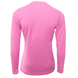 "Life Is Better At The Beach" Turtle Women's Long Sleeve UPF 50+ Dry-Fit Shirt (No Back)