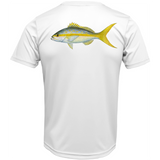USA Yellowtail Short Sleeve UPF 50+ Dry-Fit Shirt