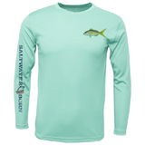 Yellowtail on Chest Long Sleeve UPF 50+ Dry-Fit Shirt