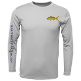 Yellowtail on Chest Long Sleeve UPF 50+ Dry-Fit Shirt