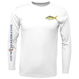 Yellowtail on Chest Long Sleeve UPF 50+ Dry-Fit Shirt