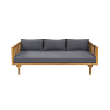 Alora 3-Seater Acacia Wood Daybed Sofa With Water-Resistant Cushions (SAK65773)