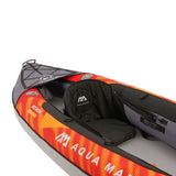 Aqua Marina Memba 330 1-Person Ultra Stiff Touring Kayak With Double Wall Fabric Floor, 10FT [ME-330] (SAK56789)