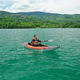 Aqua Marina Memba 330 1-Person Ultra Stiff Touring Kayak With Double Wall Fabric Floor, 10FT [ME-330] (SAK56789)