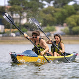 Aqua Marina Tomahawk AIR-K 440 2-Person High Pressure Speed Inflatable Kayak, 14FT [Air-K440] (SAK31482)