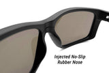 Breach XL - Matte Black - Purple Polarized ANSI Z87+