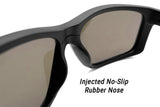 Breach Reader - Matte Black - Jet Black Polarized ANSI Z87+