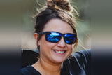 Breach Reader - Matte Black - Deep Blue Polarized ANSI Z87+