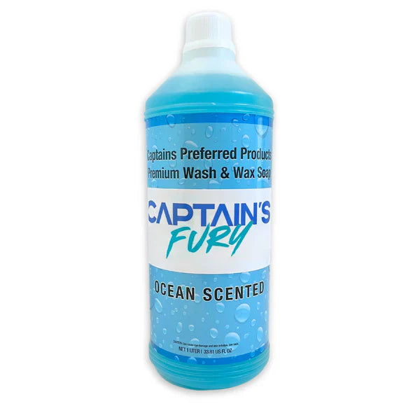 Captain's Fury Wash & Wax Boat Soap (1 Liter)