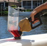 Clean Way Defender 12" - Designed for use ONLY on Sea-Dog flip top 2-1/4” fuel receivers