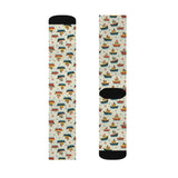 Boat Patterned Socks - Colorful Nautical Gift - DipaliZ