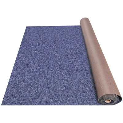 Deep Blue Marine Carpet 6 ft x 23 ft Marine Carpeting Marine Grade Carpet for Boats with Waterproof Back Outdoor Rug for Patio Porch Deck Garage Outdoor Area Rug Runner Non-Slide Porch Rug